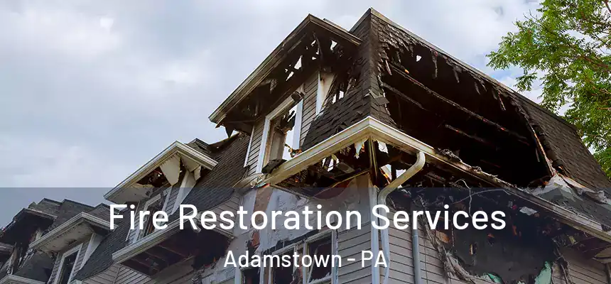  Fire Restoration Services Adamstown - PA