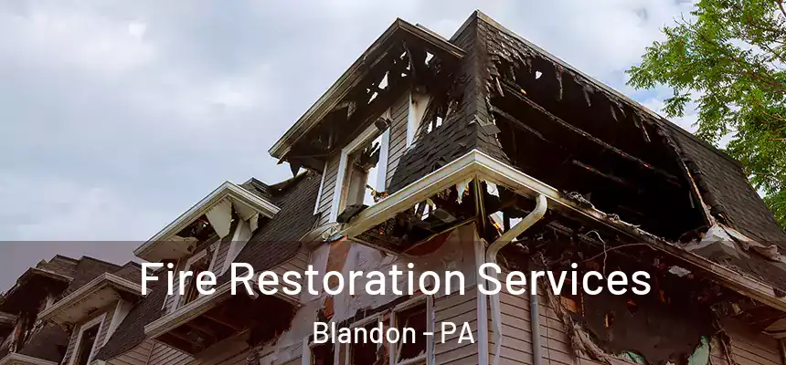 Fire Restoration Services Blandon - PA