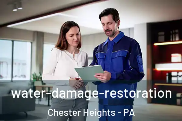  water-damage-restoration Chester Heights - PA