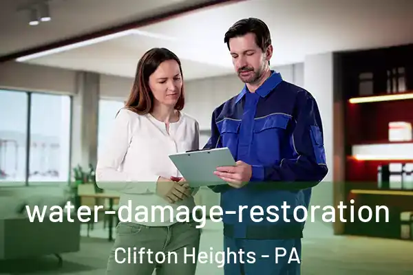 water-damage-restoration Clifton Heights - PA
