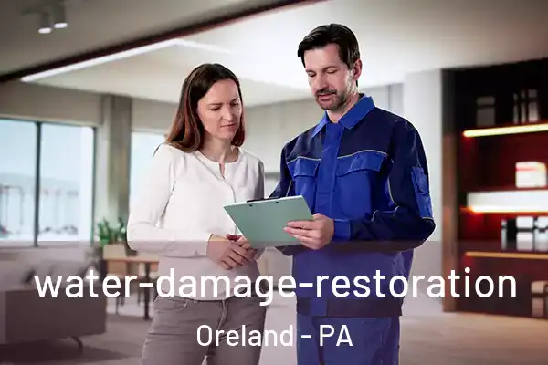  water-damage-restoration Oreland - PA
