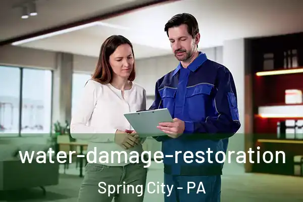  water-damage-restoration Spring City - PA
